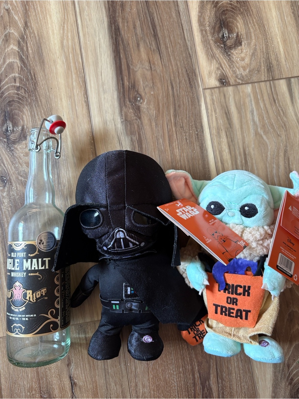 Animatronics Star Wars The Child (Grogu)  & Darth Vader